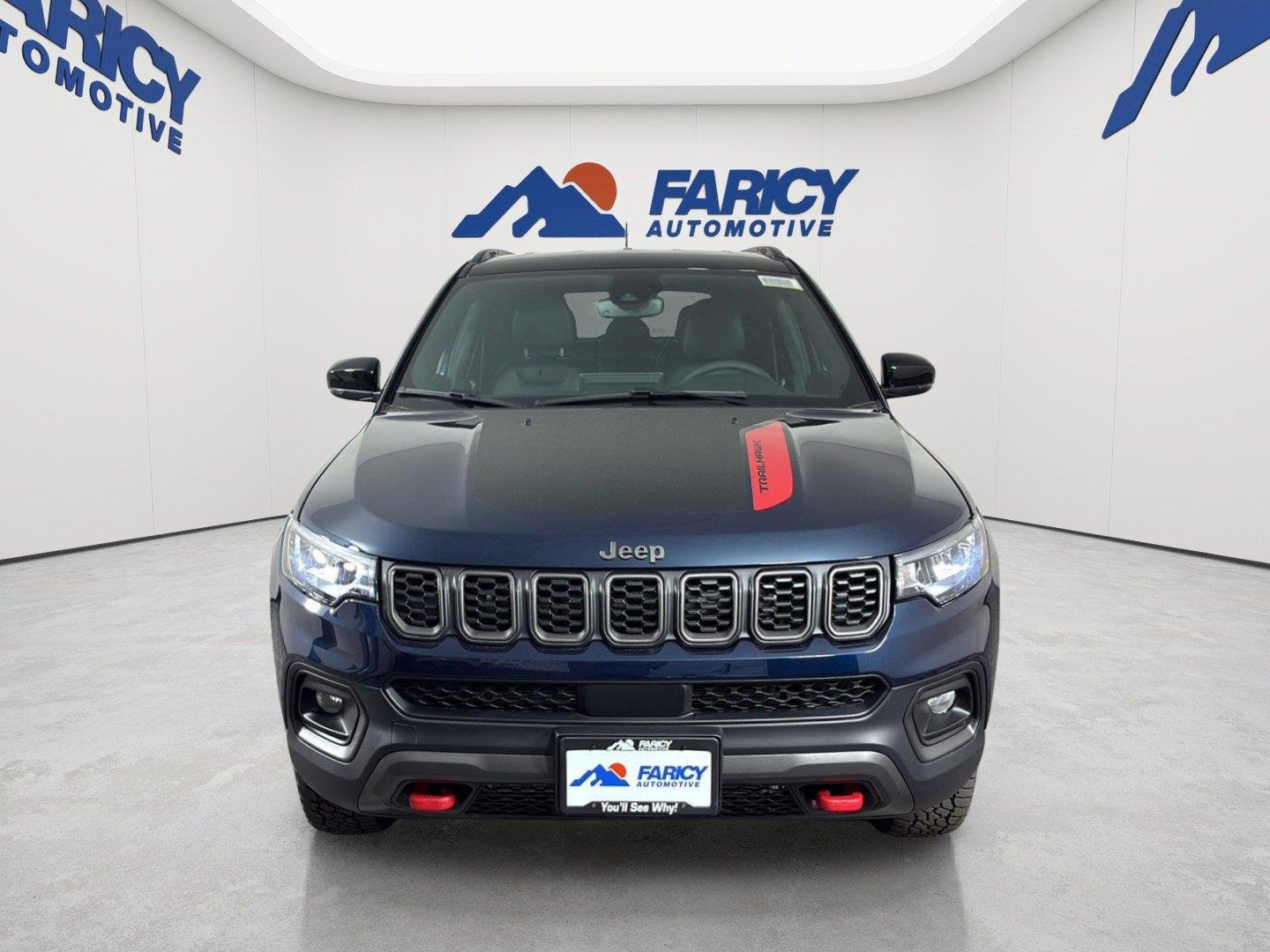 New 2026 Fathom Blue Pearl-Coat Exterior Paint Jeep Trailhawk image 3