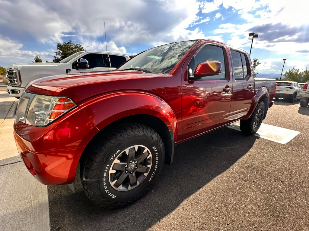Used 2016 Lava Red Nissan PRO-4X image 6