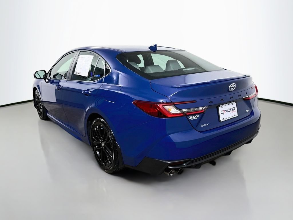 Used 2025 Reservoir Blue Toyota SE image 5