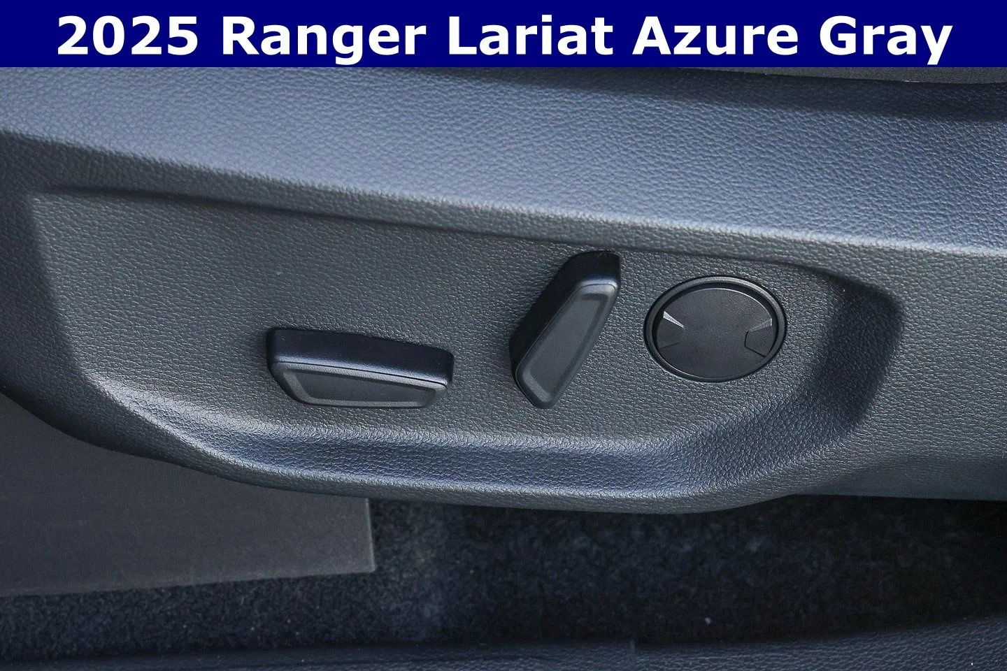 New 2025 Azure Gray Metallic Tri-coat Ford LARIAT® image 12
