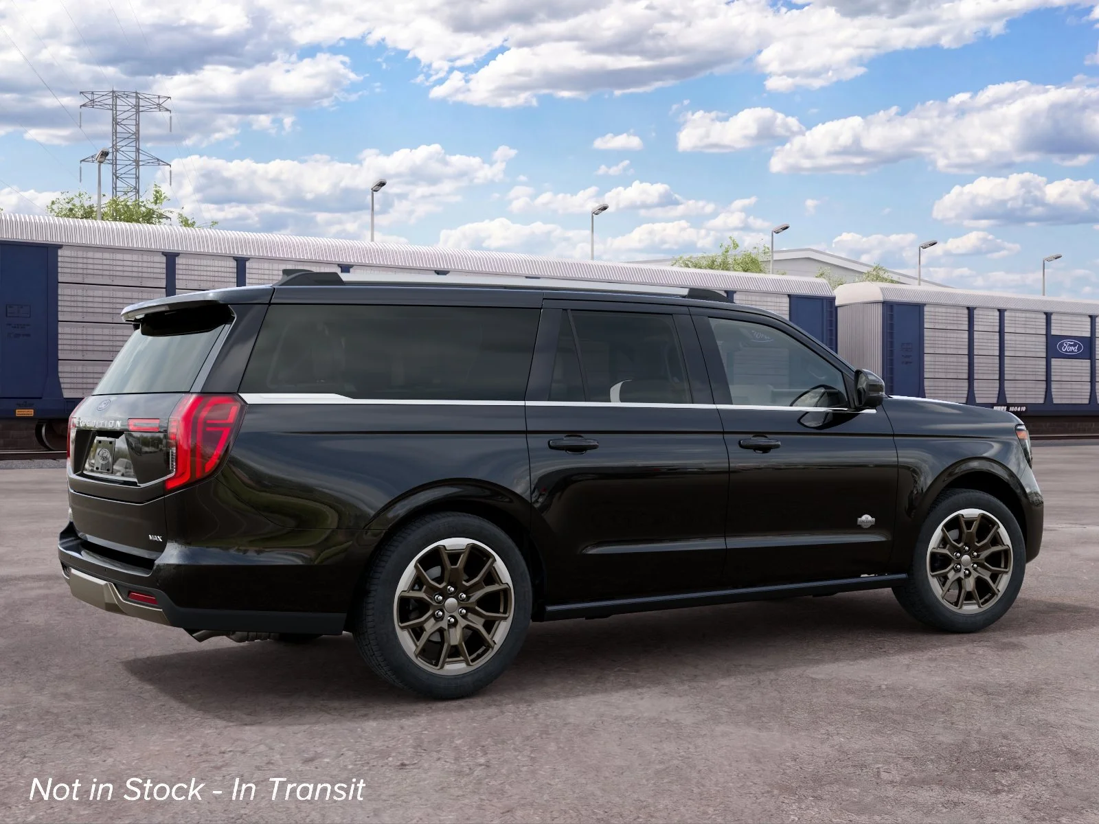 New 2027 Agate Black Metallic Ford MAX King Ranch® image 6