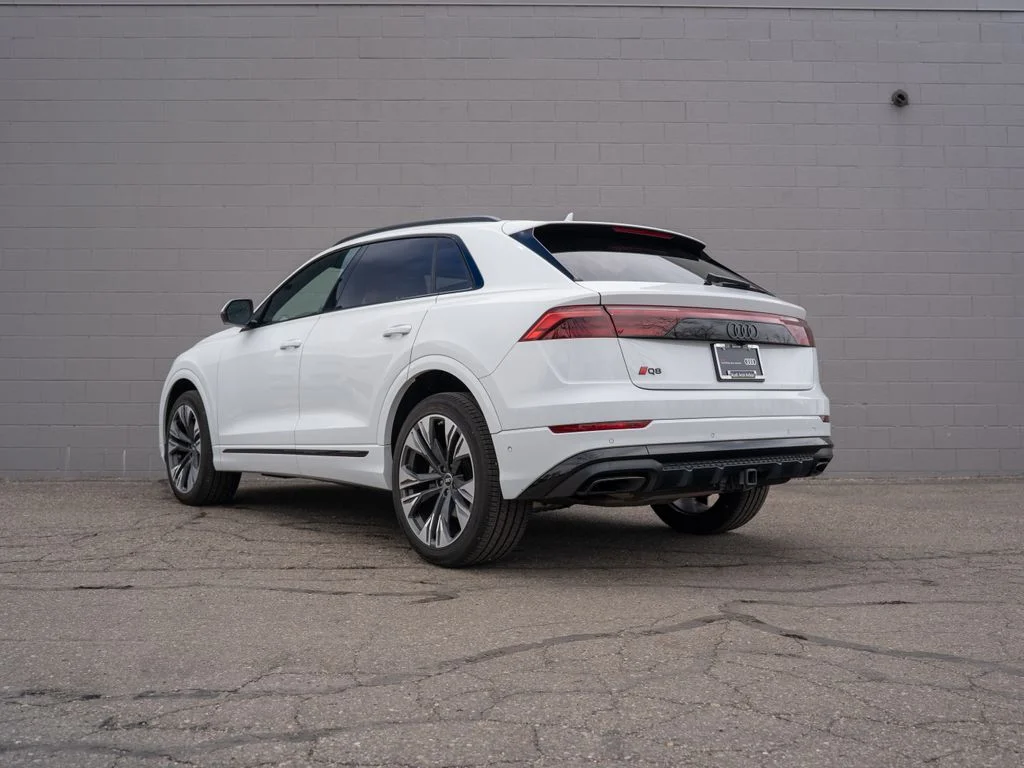 Used 2025 White Audi 55 Premium Plus image 3