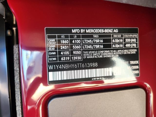 Used 2026 Red Mercedes-Benz Cargo 144 WB image 28
