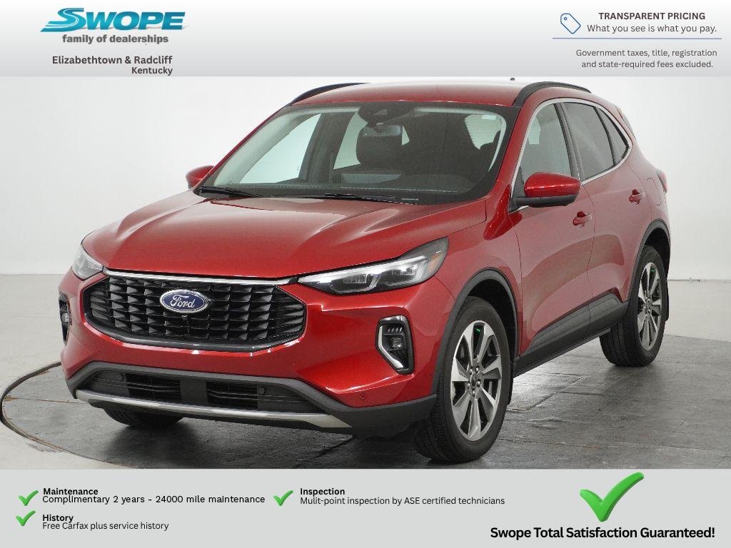 Used 2023 Rapid Red Metallic Tinted Clearcoat Ford Platinum image 10