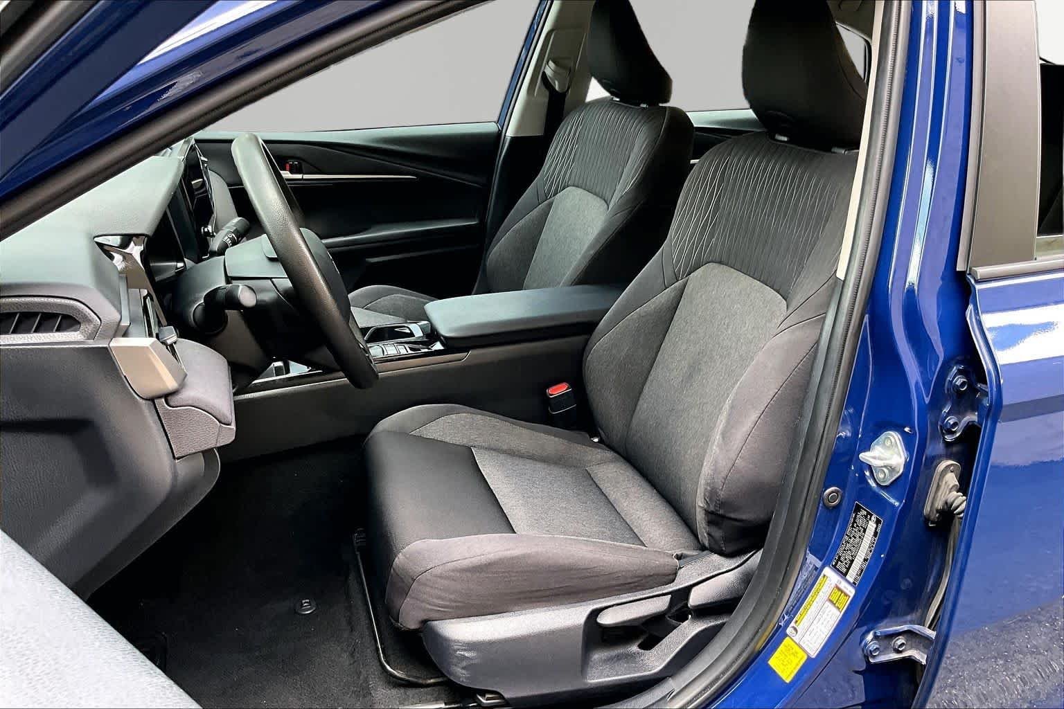 Used 2025 Reservoir Blue Toyota LE image 8