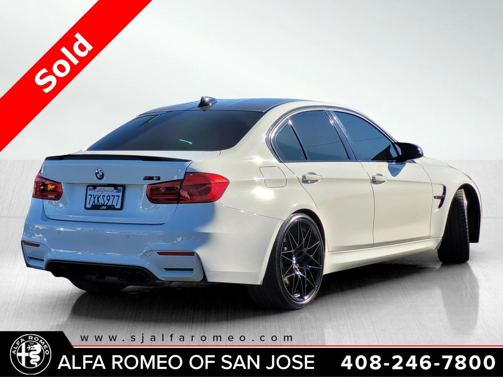 Pre-Owned 2017 BMW M3 Competition 4D Sedan in San Jose #SAP1057