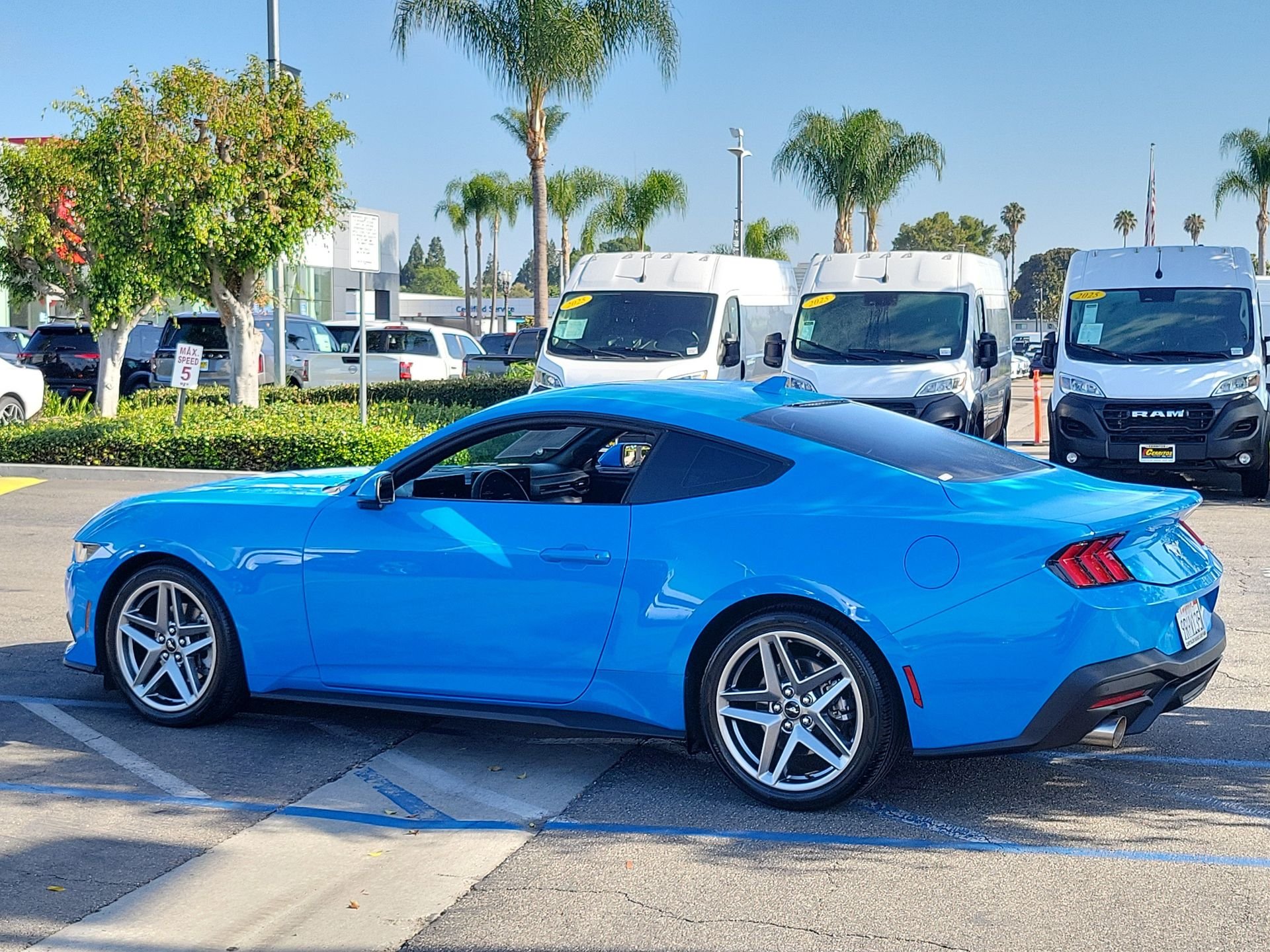 Certified Used 2024 Blue Ford EcoBoost image 2
