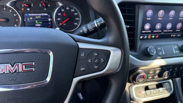 Used 2023 Ultra Blue Metallic GMC SLE image 23