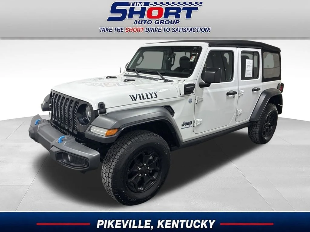 Used 2023 White Jeep Willys 4xe image 1