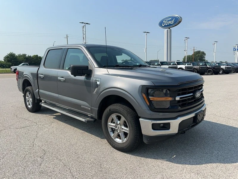 Certified Used 2024 Carbonized Gray Metallic Ford XLT 4WD SuperCrew 6.5