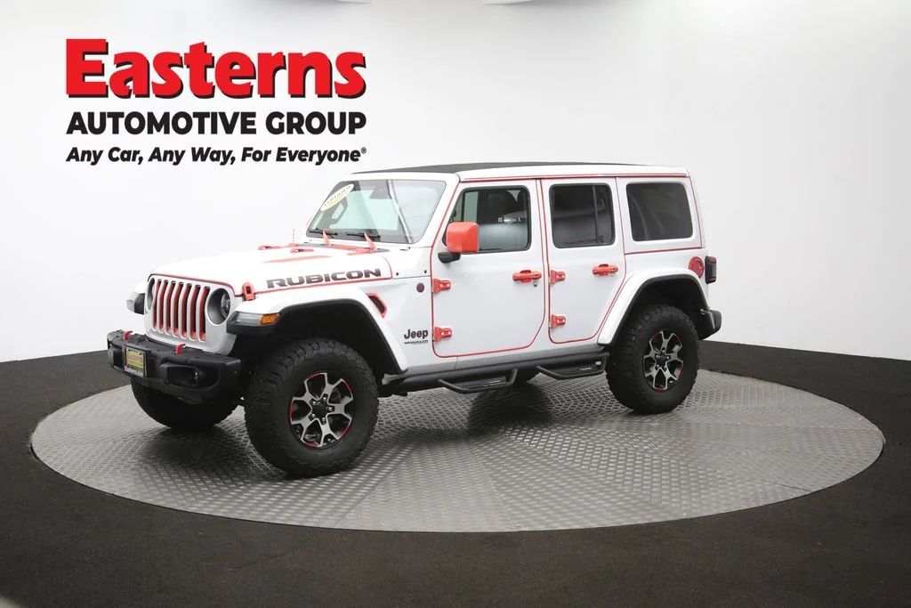 Used 2020 White Jeep Unlimited Rubicon image 60