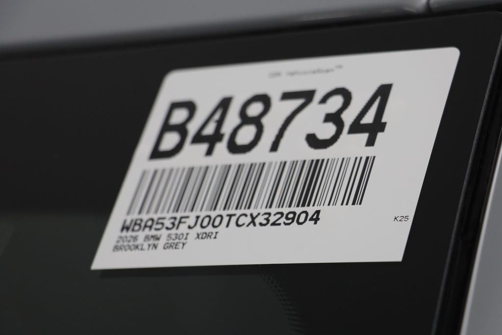 New 2026 Brooklyn Grey Metallic BMW 530i xDrive image 26