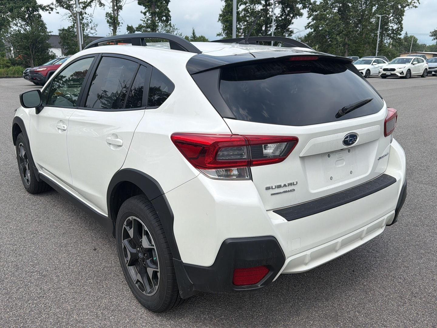 Used 2020 Crystal White Pearl Subaru Base image 6