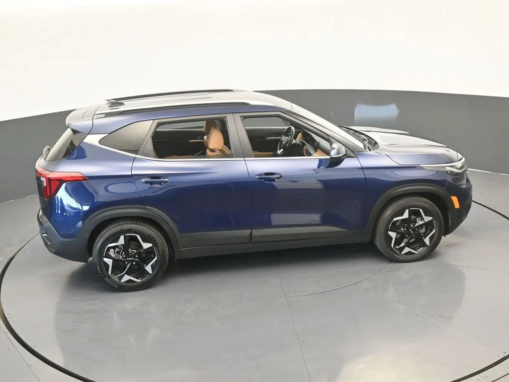 Used 2024 Dark Ocean Blue Kia EX image 50