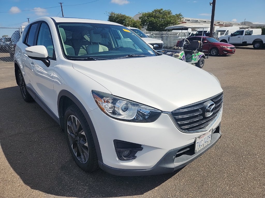 Used 2016 Crystal White Pearl Mazda Grand Touring image 1