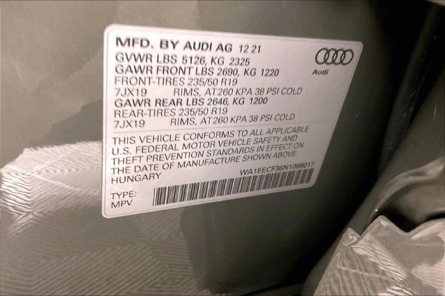 Used 2022 Gray Audi Premium Plus image 17