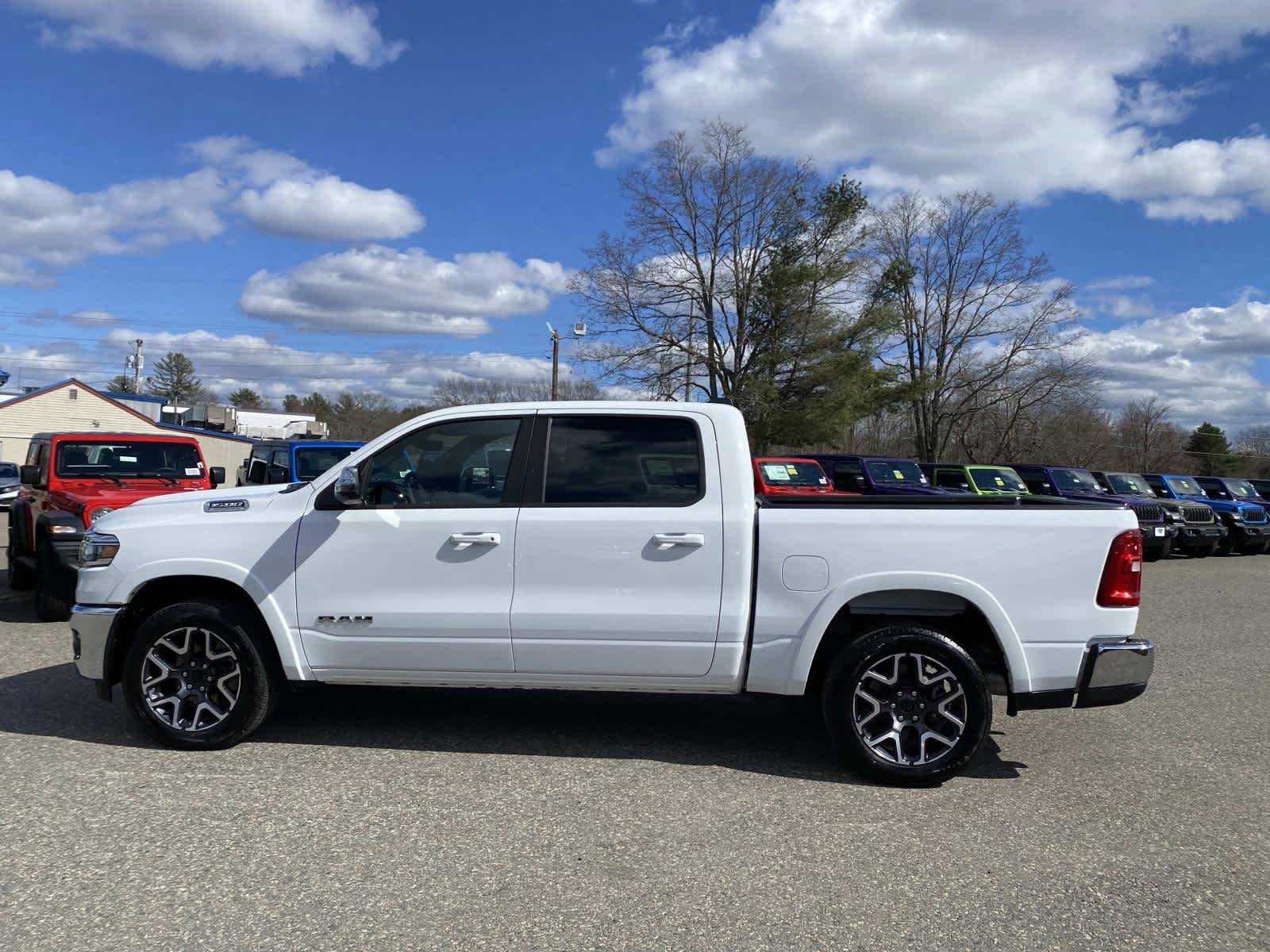 Used 2026 Bright White Clearcoat Ram Laramie image 7