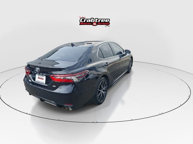 Used 2022 Black Toyota SE image 8