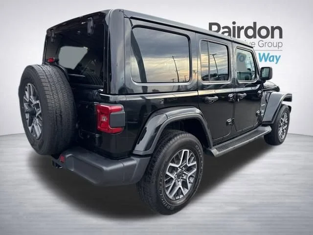 Used 2024 Black Clearcoat Jeep Sahara image 6