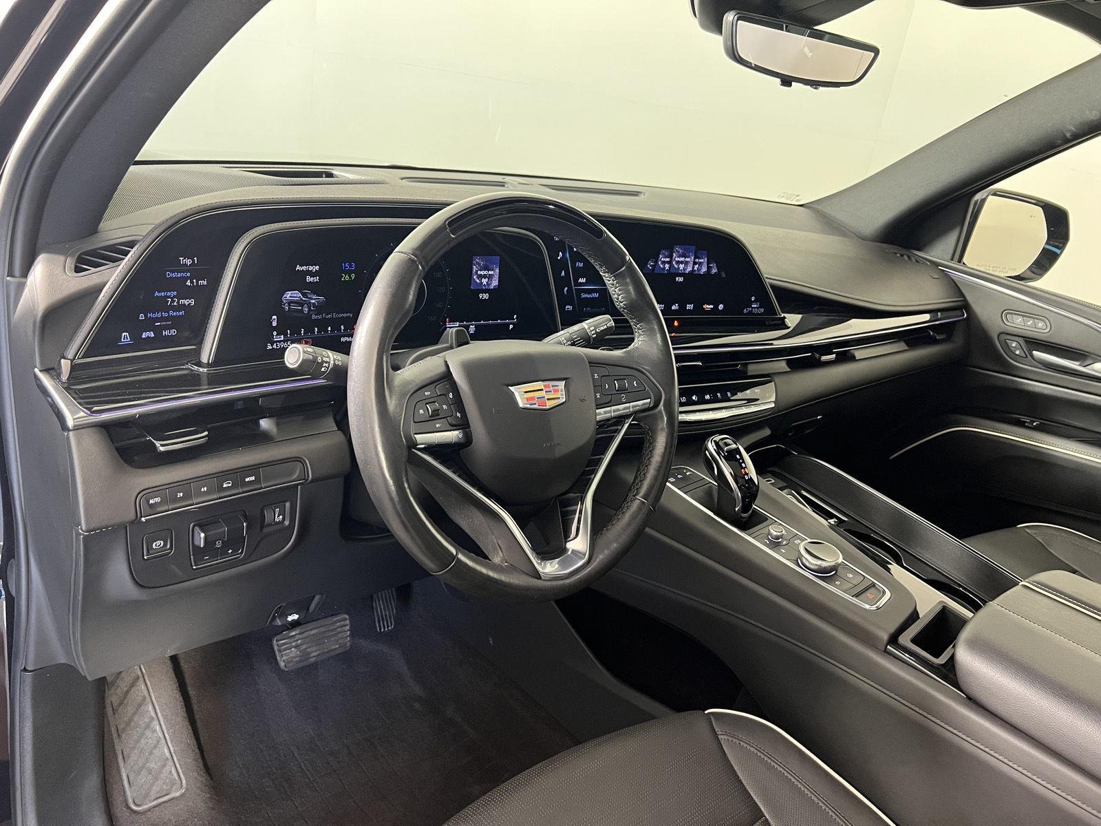 Used 2023 Dark Moon Blue Metallic Cadillac 4WD Sport image 5