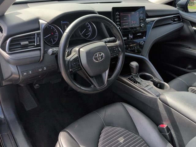 Certified Used 2022 Black Toyota SE image 16