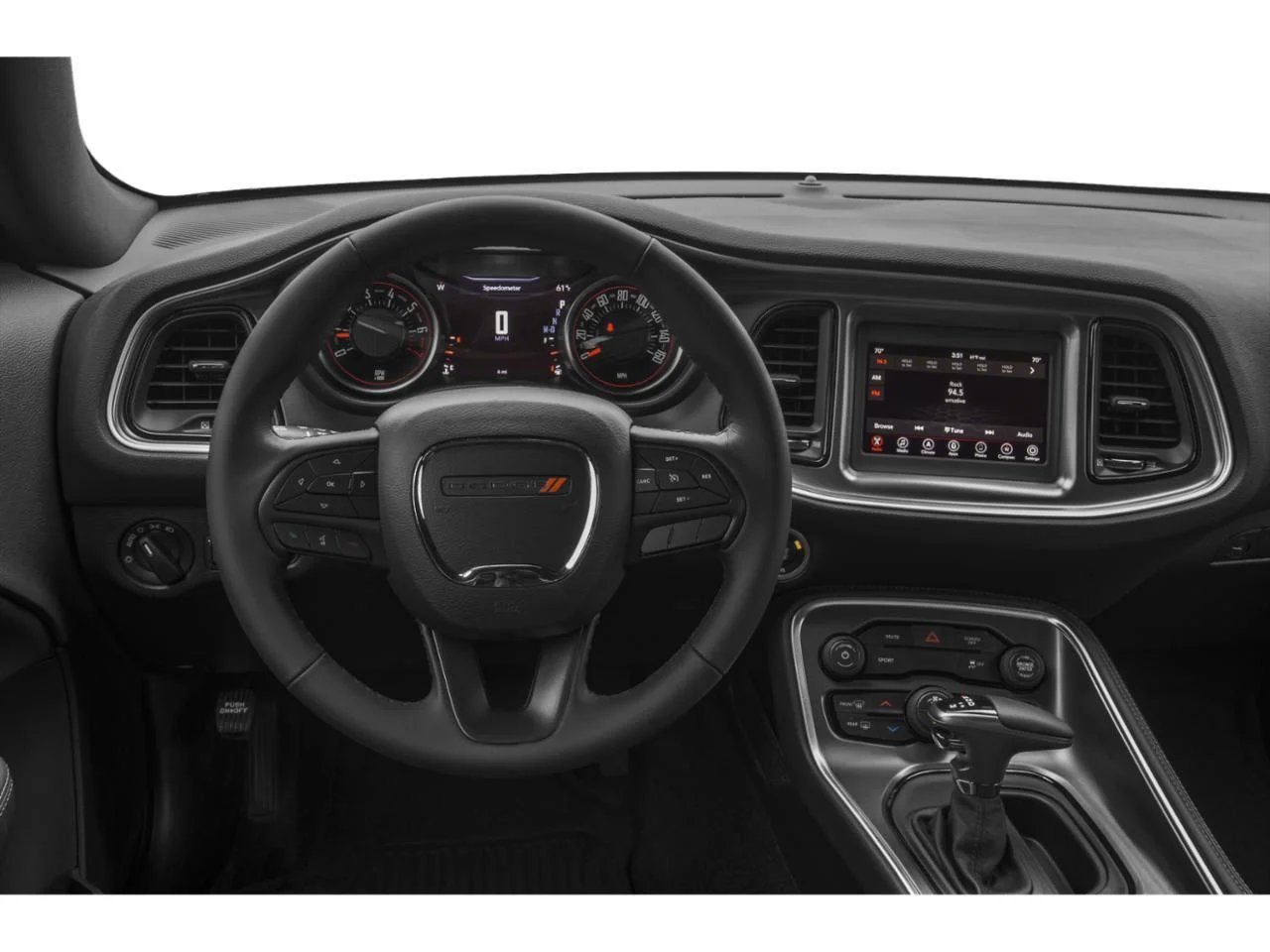 Used 2019 Pitch Black Clearcoat Dodge SXT image 2
