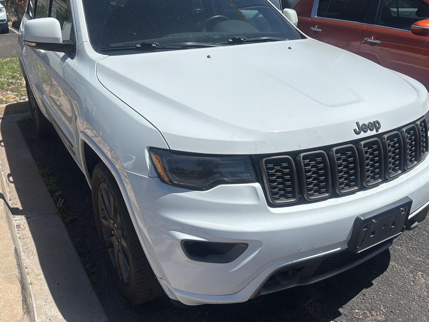 Used 2016 Bright White Clearcoat Jeep Limited 75th Anniversary image 2