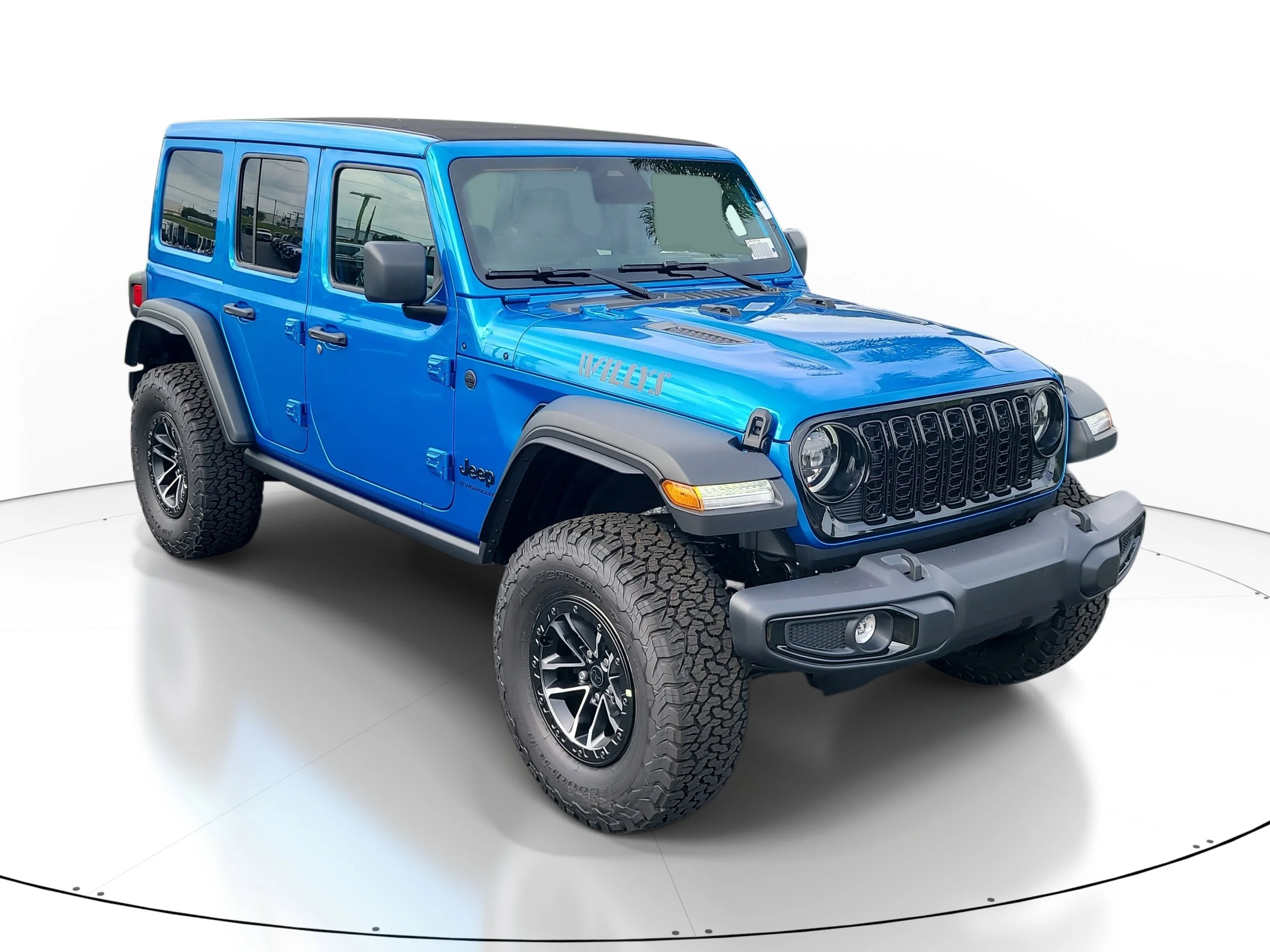 New 2026 Hydro Blue Pearlcoat Jeep Willys image 1