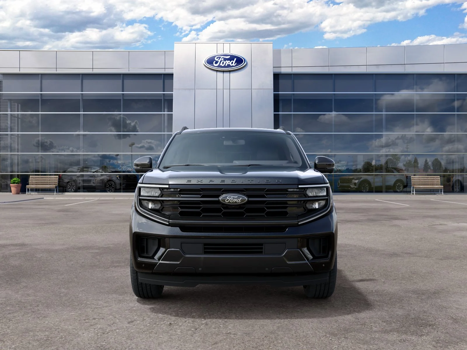 New 2027 Agate Black Metallic Ford Platinum image 26