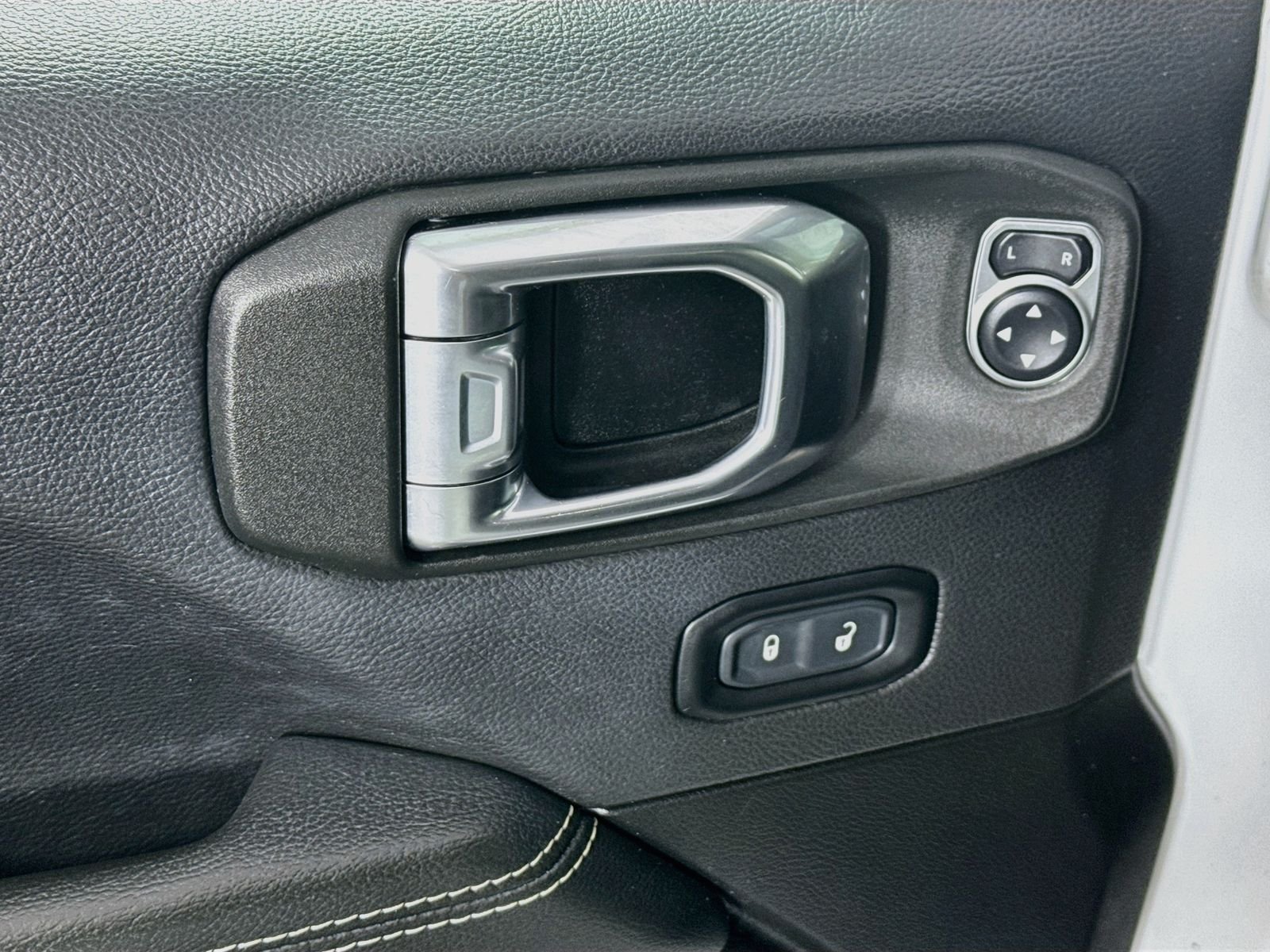 Used 2021 White Jeep Unlimited Sahara 4xe image 19