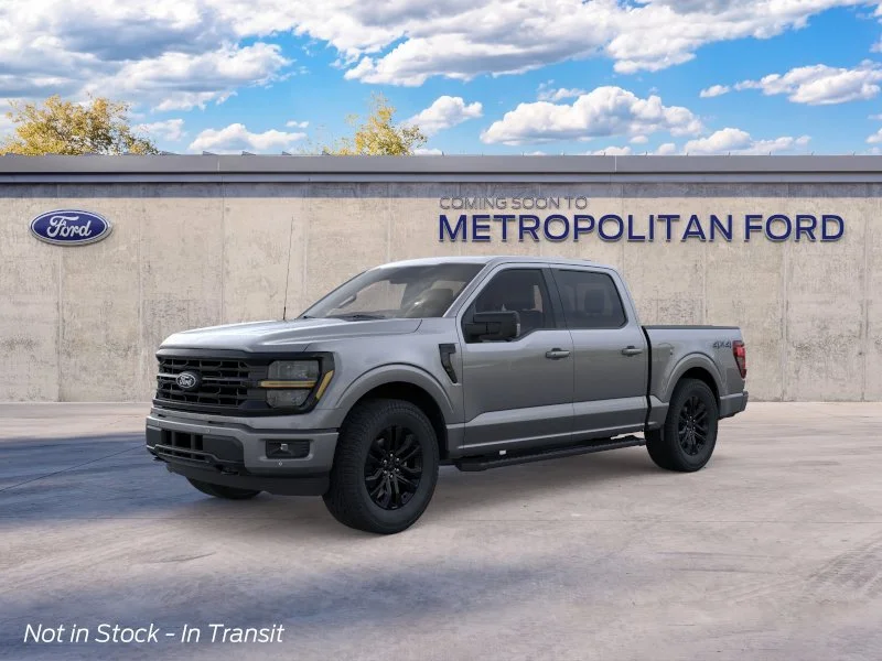 New 2026 Carbonized Gray Metallic Ford XLT image 1