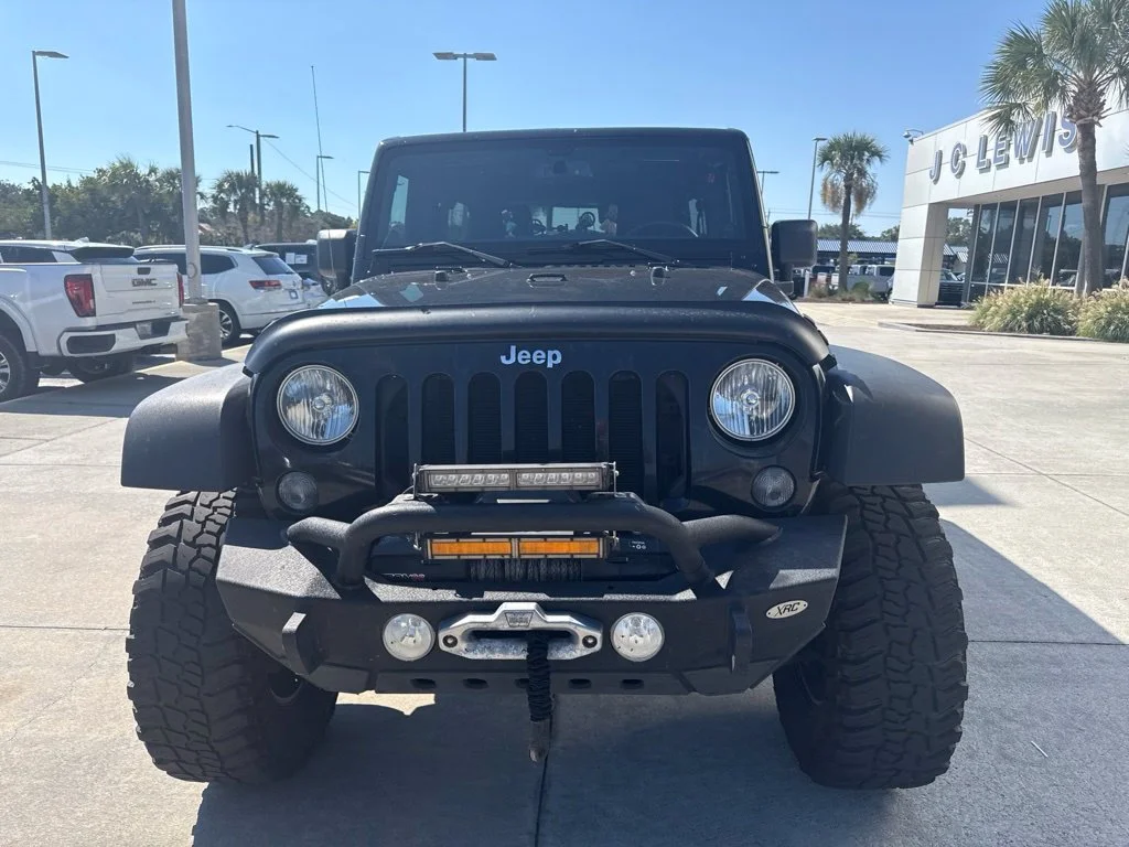 Used 2014 Black Clearcoat Jeep Unlimited Rubicon image 3