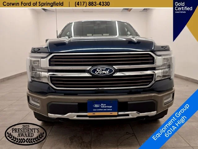 Certified Used 2025 Antimatter Blue Metallic Ford King Ranch image 9