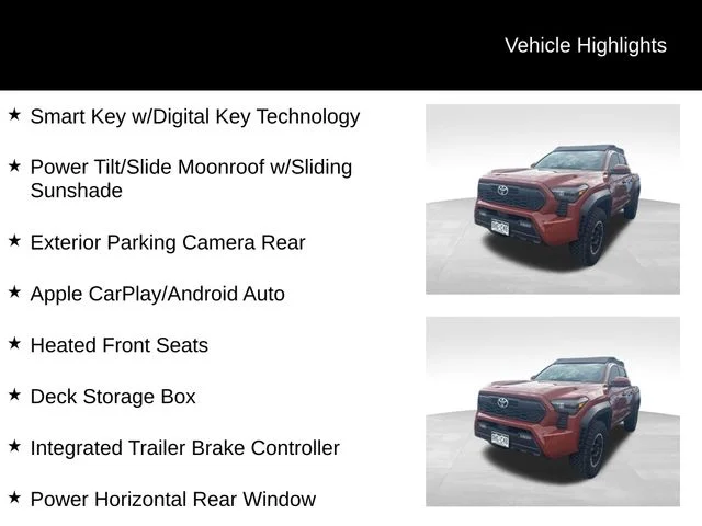 Used 2025 Orange Toyota TRD Off-Road image 9