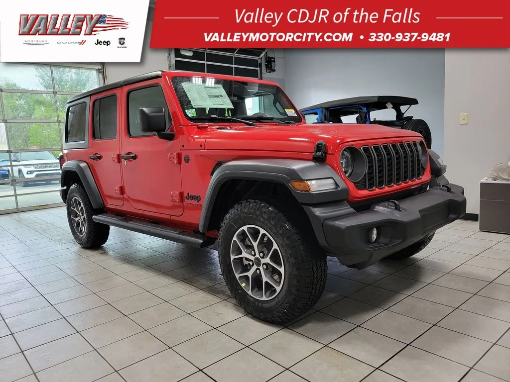 New 2026 Firecracker Red Clearcoat Jeep Sport S image 1