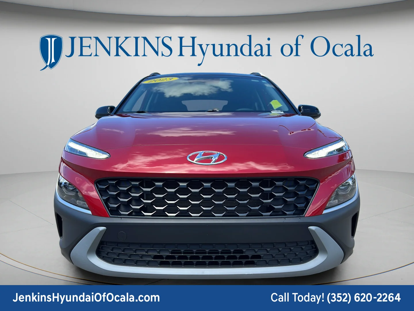 Used 2023 Pulse Red w/Black Roof Hyundai SEL image 8