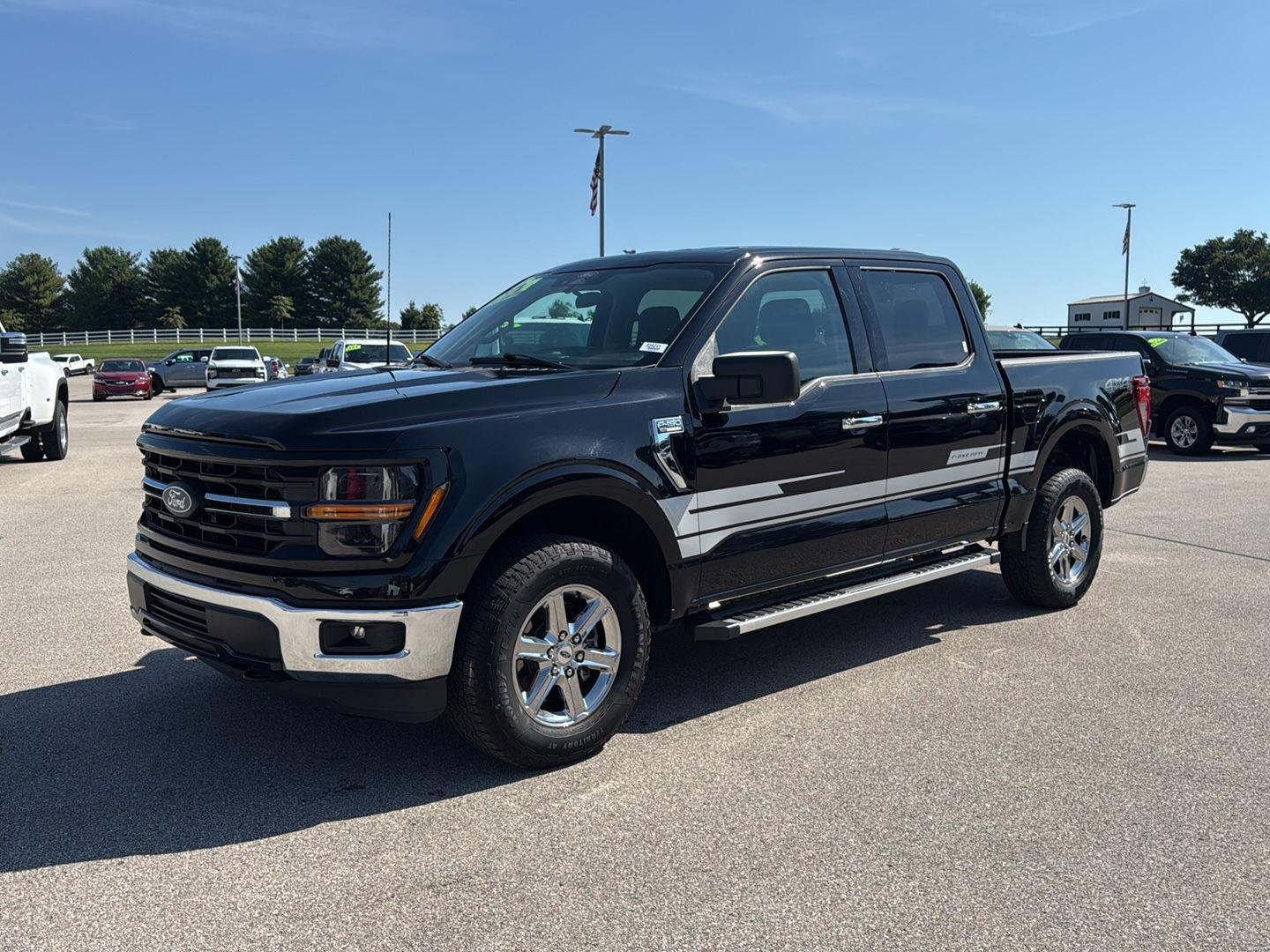 Used 2025 Agate Black Ford XLT image 1