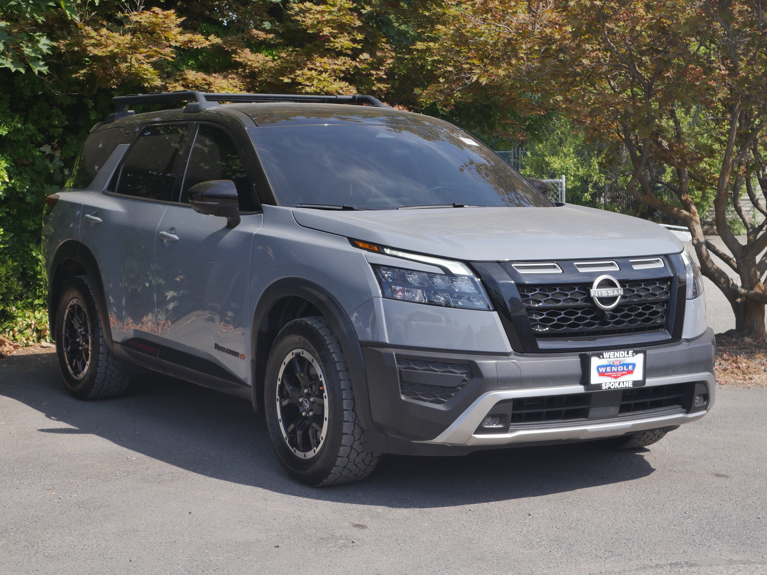 Used 2024 Solid Gray/Super Black Nissan Rock Creek image 31