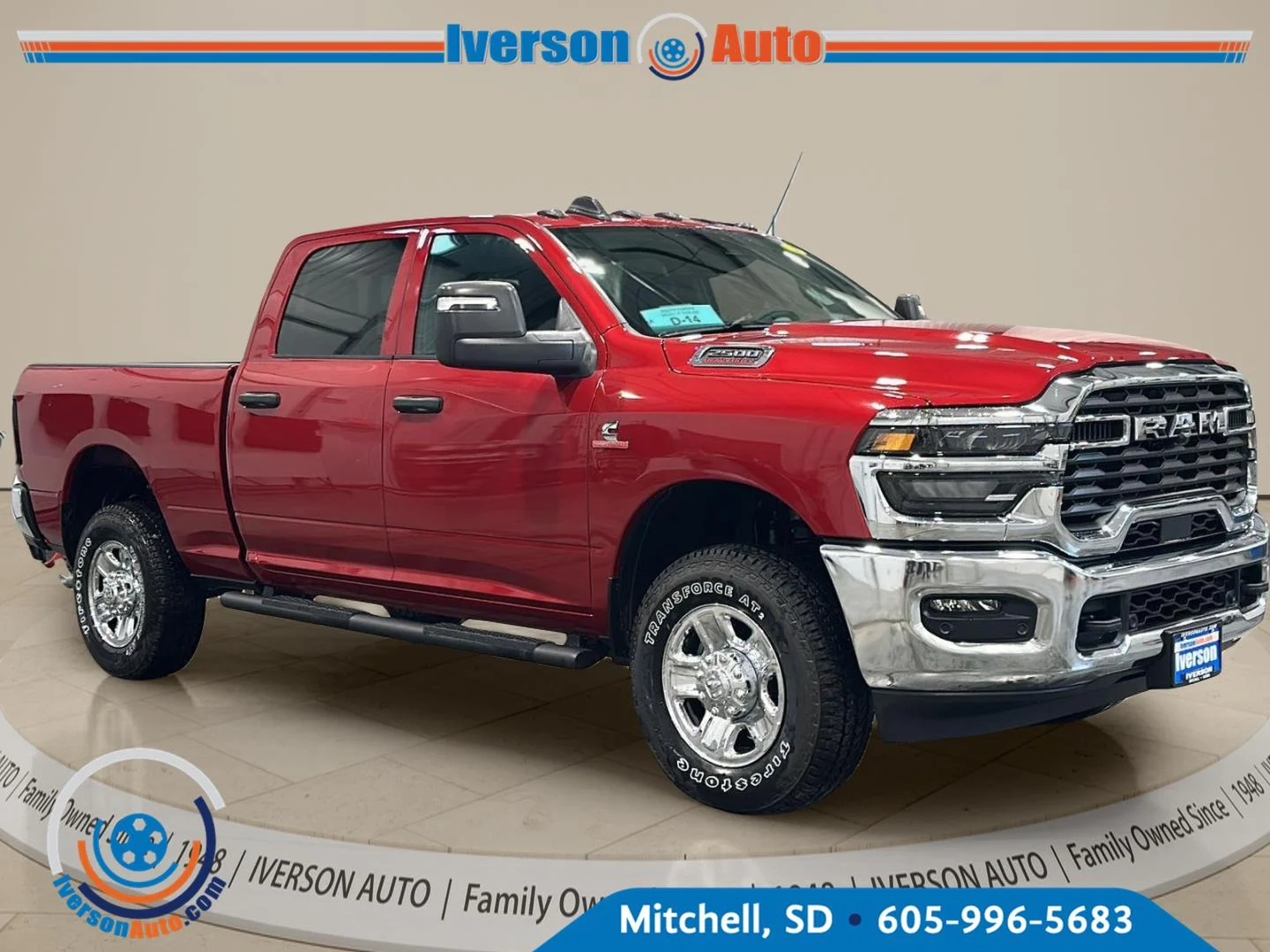 New 2027 Molten Red Pearl-Coat Exterior Paint RAM Tradesman image 1
