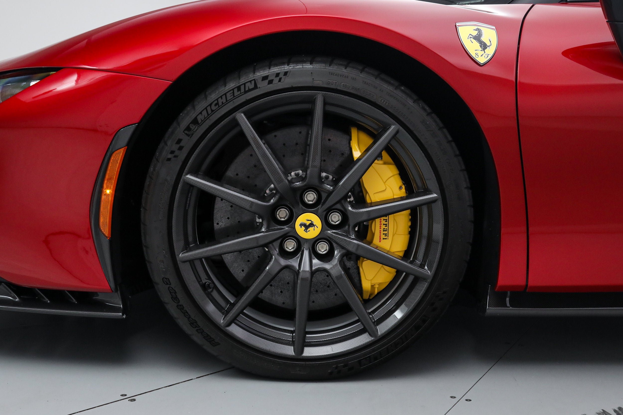 Certified Used 2025 Rosso Fuoco Ferrari  image 62