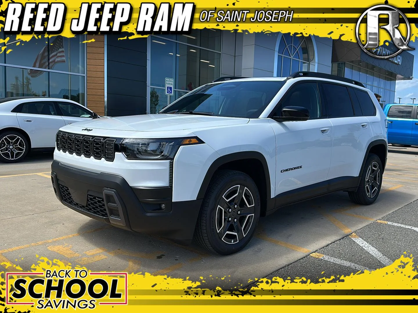 New 2026 Bright White Clearcoat Jeep Limited image 1