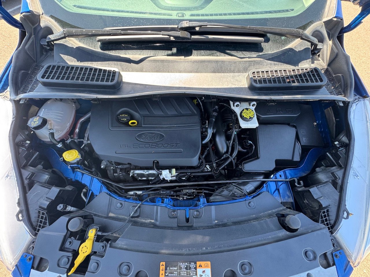 Used 2018 Lightning Blue Metallic Ford SE image 50