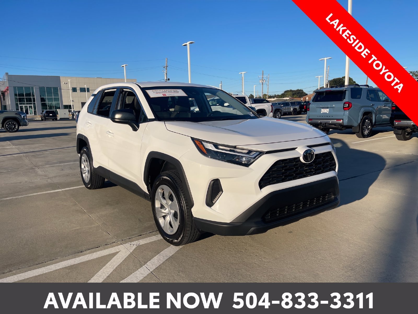 Certified Used 2024 White Toyota LE image 8