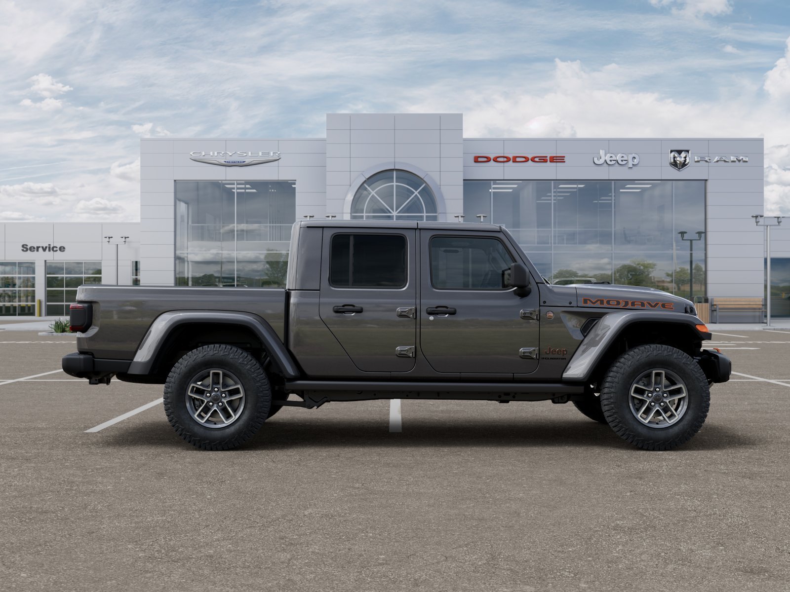 New 2026 Granite Crystal Metallic Clear-Coat Exterior Paint Jeep Mojave image 47