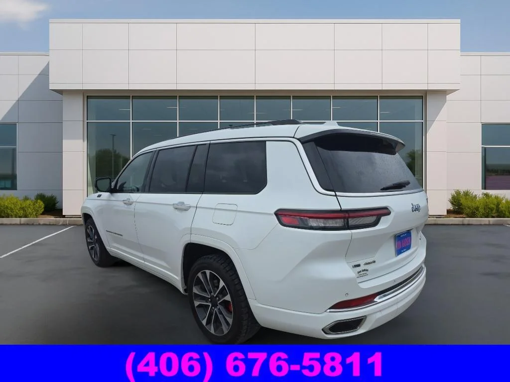 Used 2022 Bright White Jeep Overland image 5