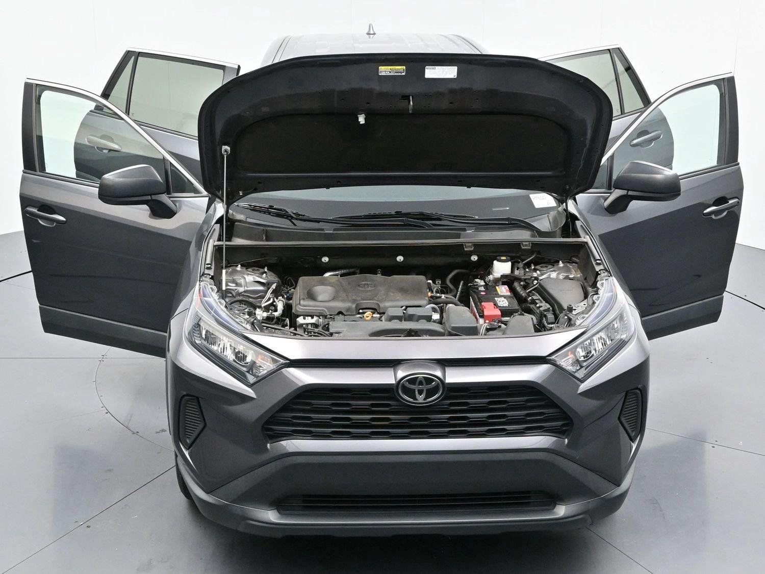 Used 2022 Magnetic Gray Metallic Toyota LE image 41