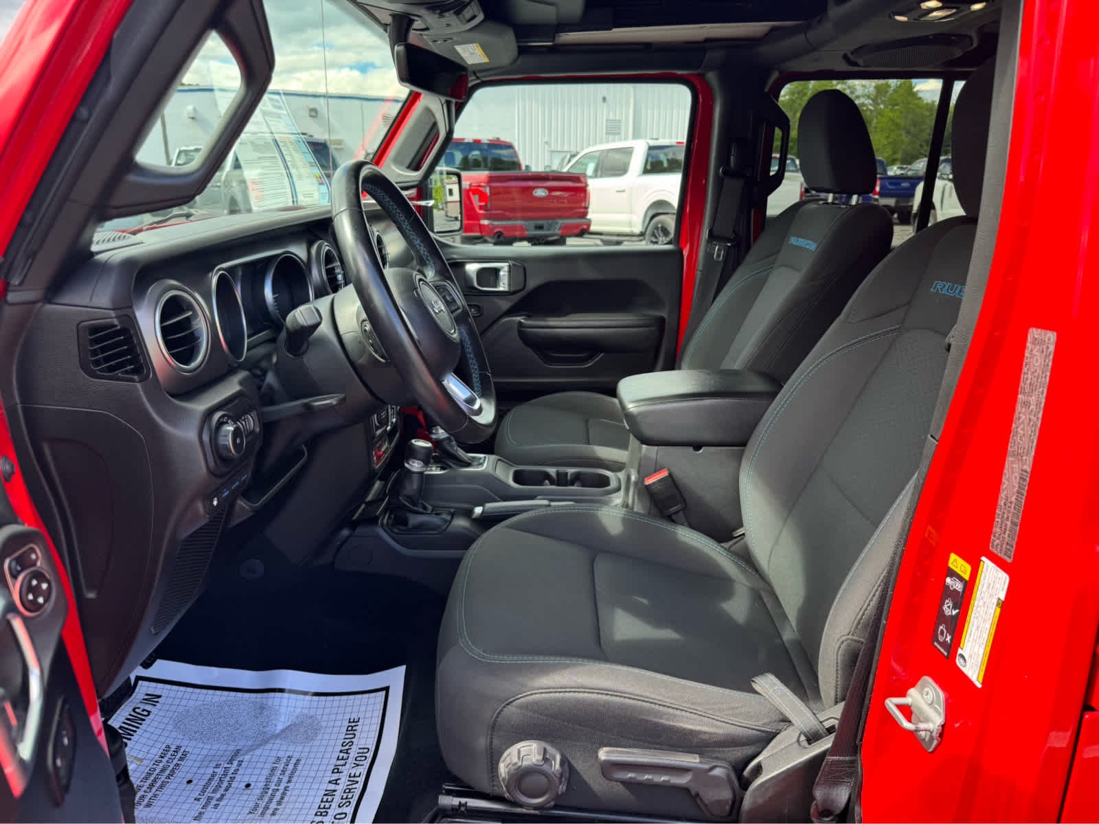 Certified Used 2022 Firecracker Red Clearcoat Jeep Unlimited Rubicon image 10