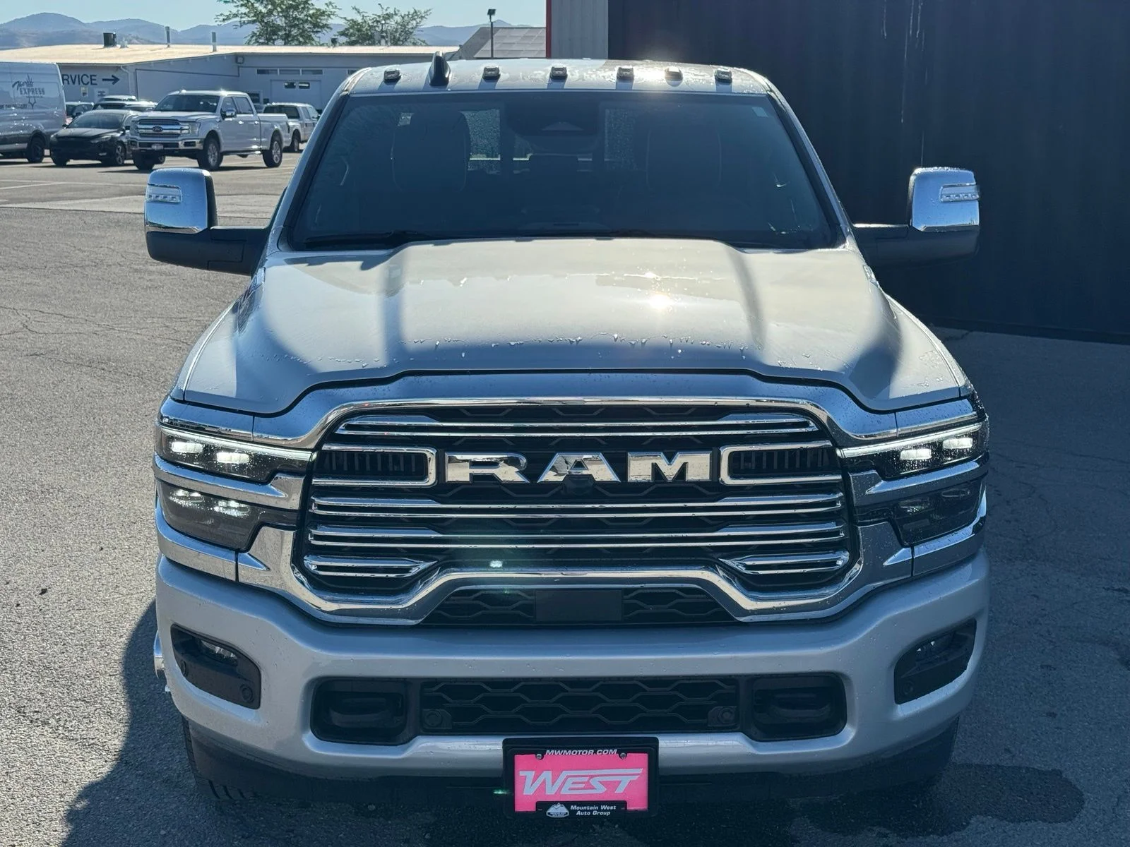 New 2026 Silver-Zynith Exterior Paint RAM Laramie image 3
