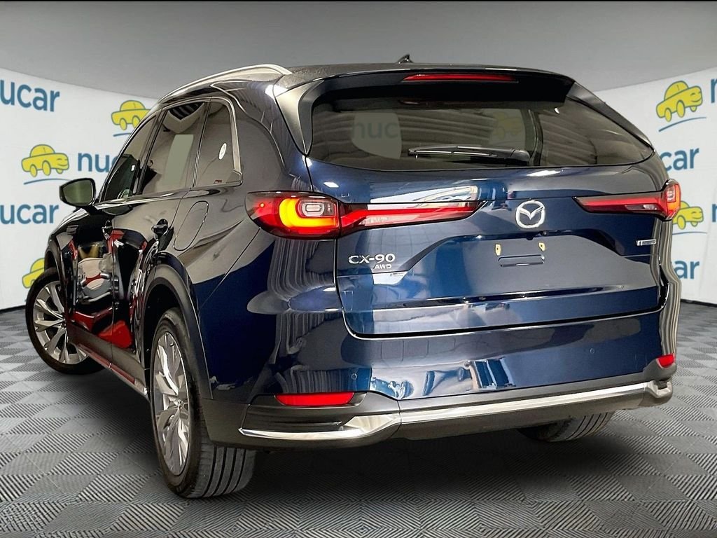 Used 2024 Blue Mazda 3.3 Turbo Premium Plus image 4