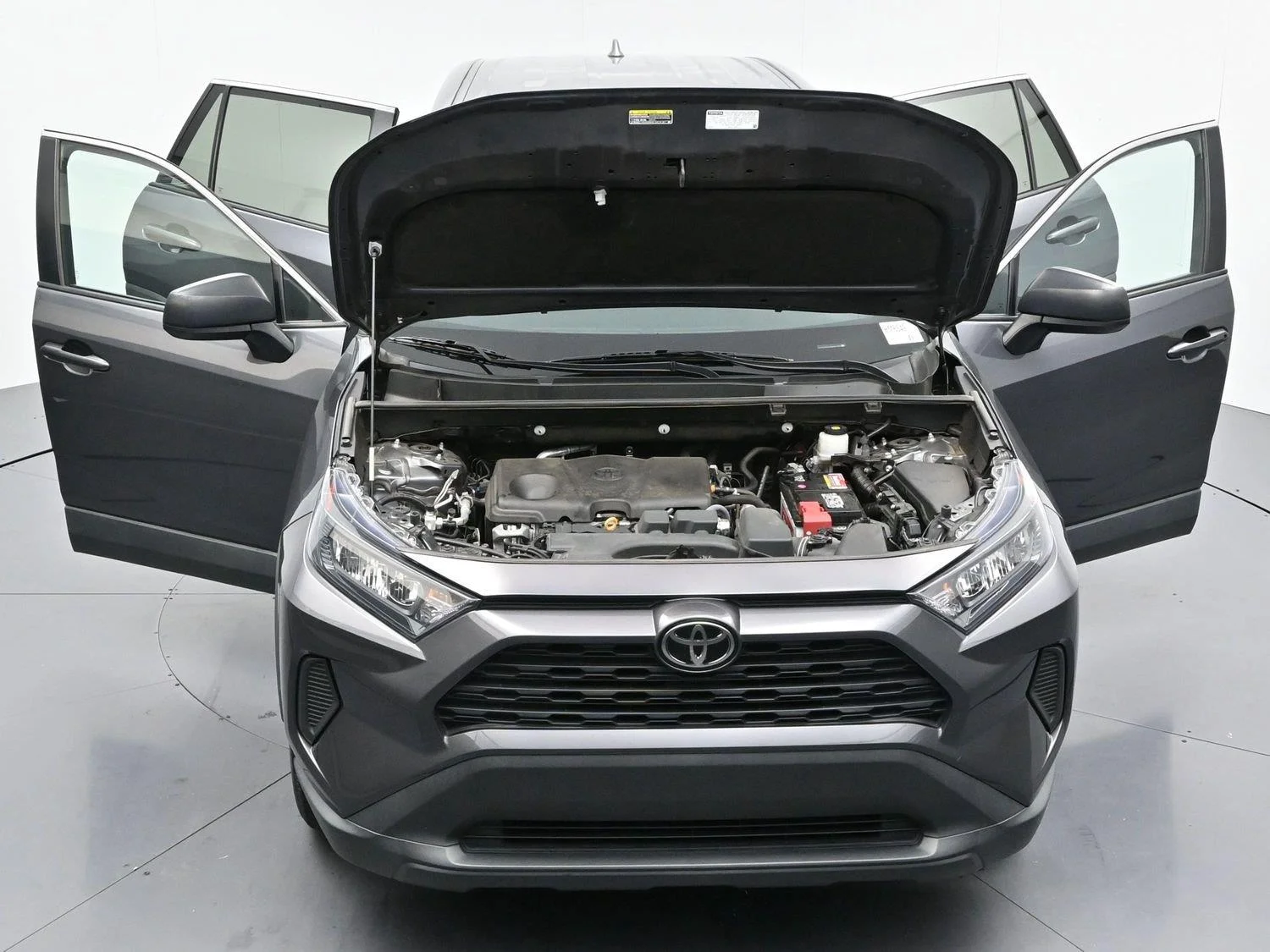 Used 2022 Magnetic Gray Metallic Toyota LE image 41
